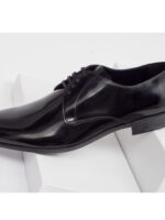 Derby Wet Look Shoes - 001