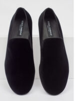 Plain Velvet Loafers