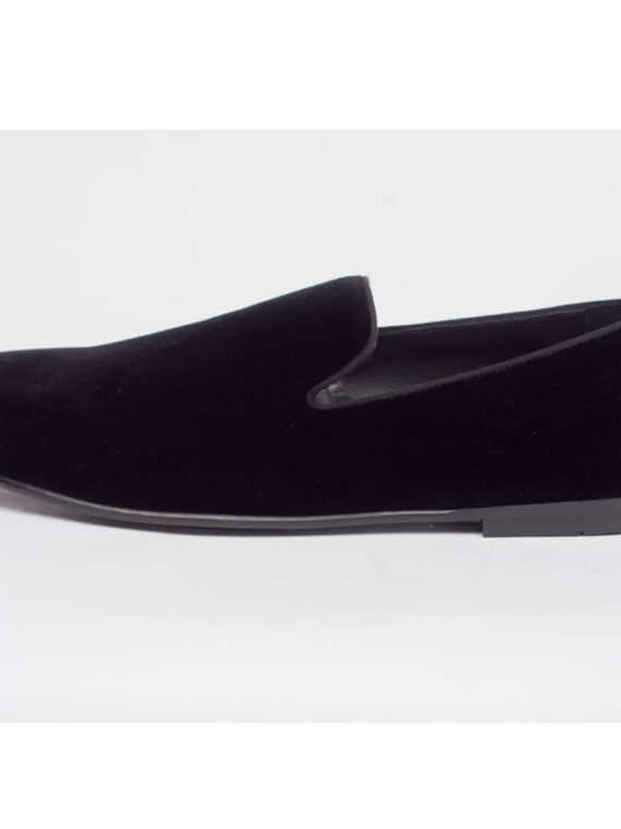 Plain Velvet Loafers