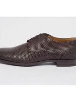 Woven Derby Lace Up Shoes