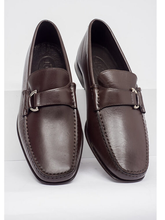 Buckle Loafers (Leather Sole) - Monan Shoes - for distinguished men