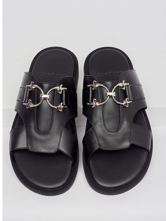 Chain Slippers (Leather Sole) - 003