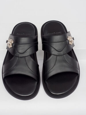 Chain Slippers (Leather Sole) - 009