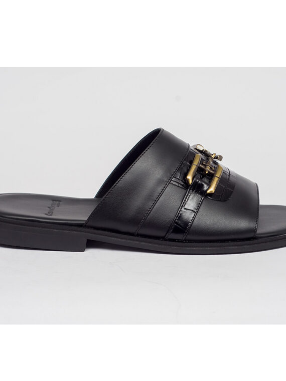 Chain Slippers (Leather Sole) - 011