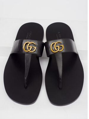 Chain Slippers (Leather Sole) - 012