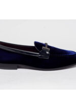 Velvet Chain Loafers