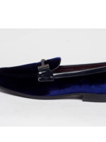Velvet Chain Loafers