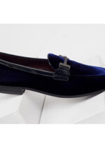 Velvet Chain Loafers