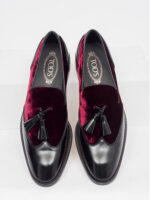 Velvet Wet Look Tassel