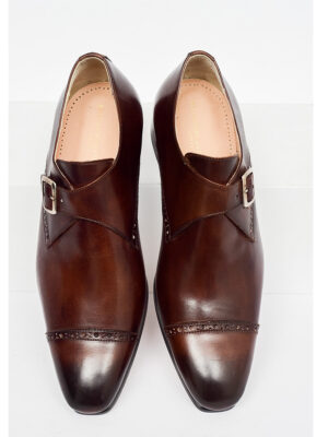 Single Monk Strap Shoes - 007