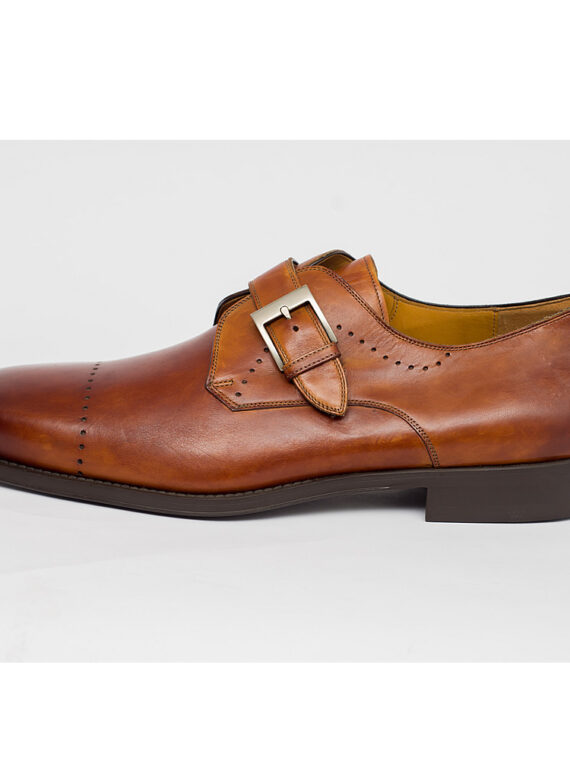 Single Monk Strap Shoes - 008