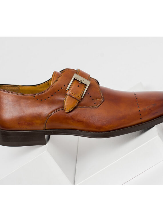 Single Monk Strap Shoes - 008