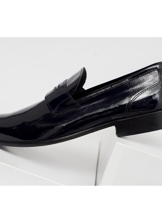 Plain Wet Look Shoes